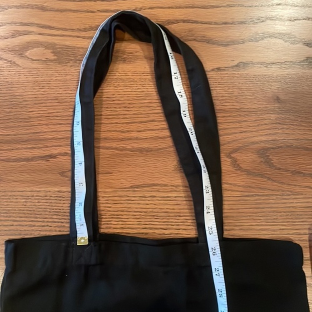Black and White Theatre Geek Tote Bag with Drama Masks - excellent condition - Picture 7 of 7